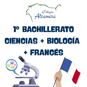 1BACH. LOTE COMPLETO: Opción Ciencias y tecnología + Biología + Francés